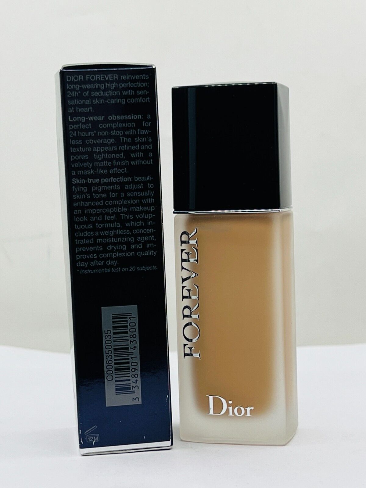 Dior Forever Foundation -3,5N - 1 fl oz / 30 ml SPF 35 (NIB)