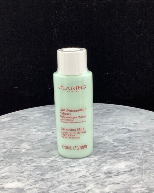 CLARINS PARIS CLEANSING MILK NORMAL OR DRY SKIN 1.7 OZ