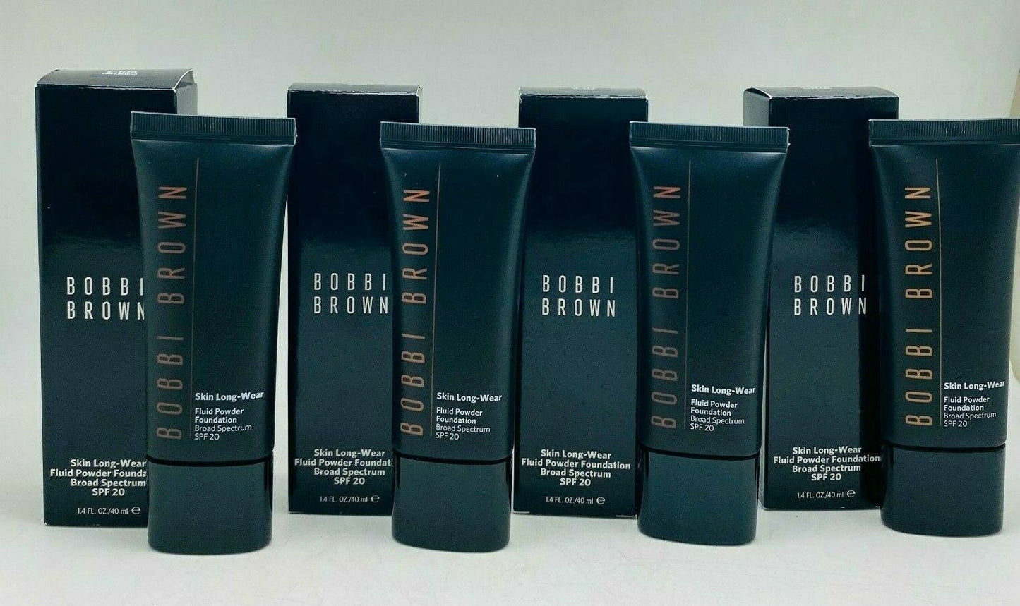 BOBBI BROWN Skin Long Wear Fluid Powder Foundation SPF 20 - 1.4oz (CHOOSE) - NIB