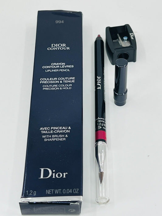 Dior contour lip liner pencil  with sharpener 994 Mysterious matte #0.04oz (NIB)