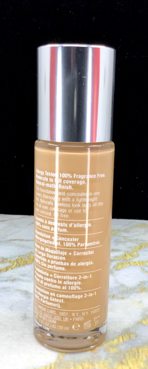 CLINIQUE BEYOND PERFECTING FOUNDATION + CONCEALER 2 IN 1 WN 56 CASHEW(MF) 1 OZ