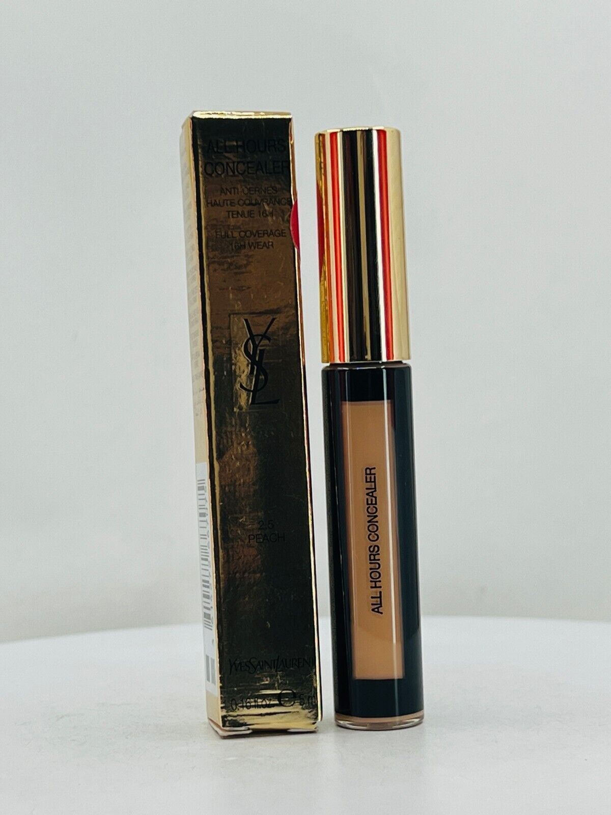 Yves Saint Laurent All Hours Concealer - # 2.5 Peach 5ml/0.16oz (NIB)