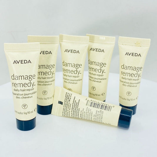 Aveda Damage Remedy Daily Hair Repair - 0.34oz /10mL Each (LOT OF 6) - BOXLESS