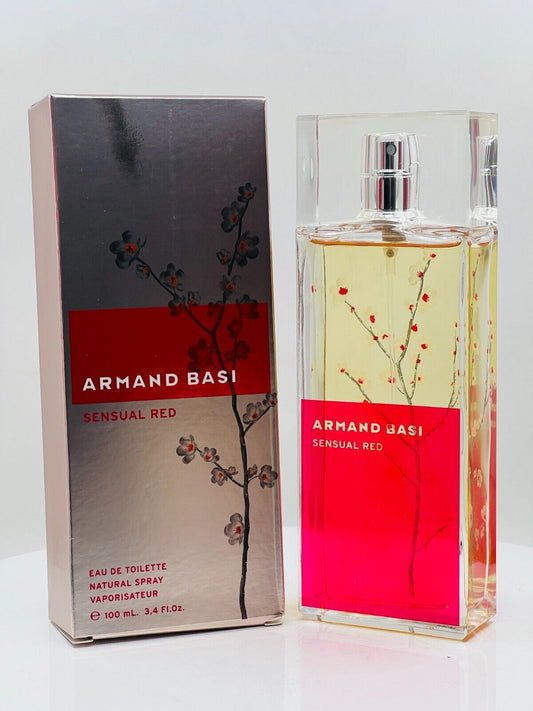 Armand Basi Sensual Red Eau de toilette -3.4oz (NIB)