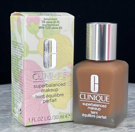 Clinique Superbalanced Makeup #WN 122 Clove (D) -1 oz (NIB)