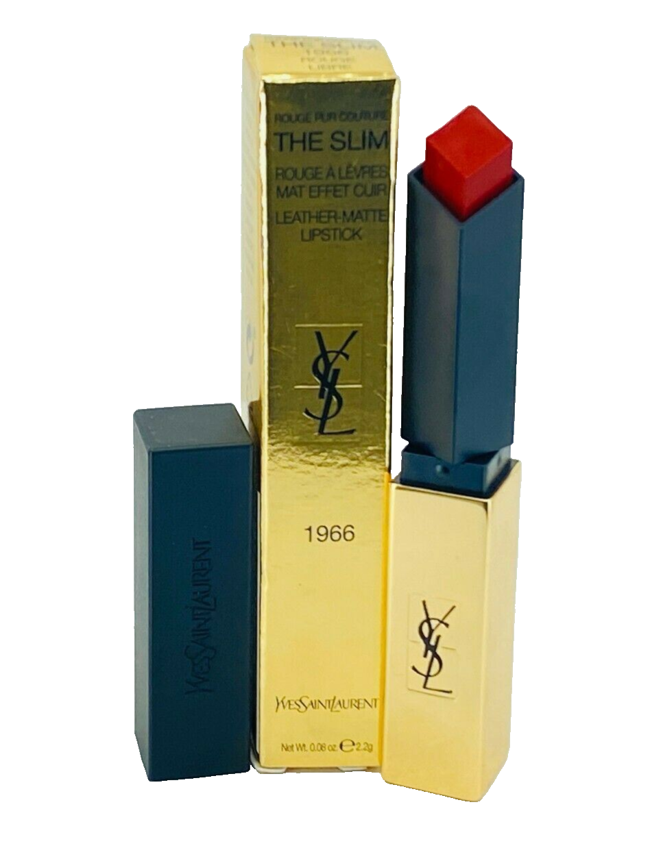 Yves Saint Laurent The Slim Matte Lipstick  - 0.08oz #1966 LIBRE - NIB