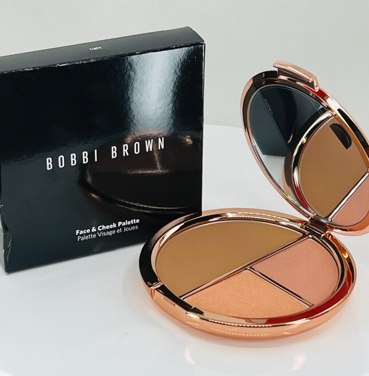 Bobbi Brown Face & Cheek Palette #LIGHT -0.27oz(NIB)