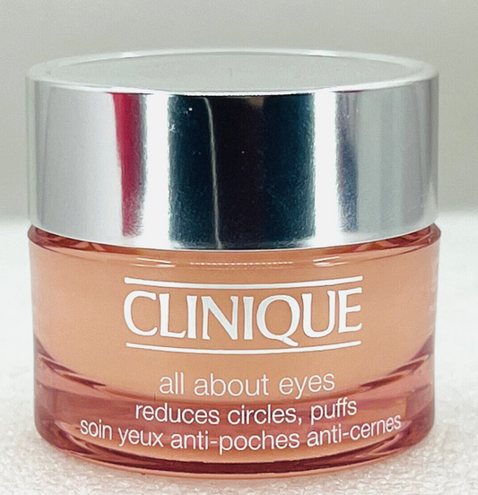 Clinique All About Eyes Reduces Circle & Puffs ~ 0.5 oz / 15 ml - BOXLESS