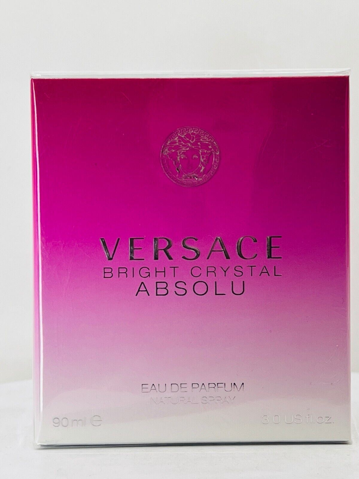 Bright Crystal Absolu by Versace Eau De Parfum Spray 3 oz (NIB)