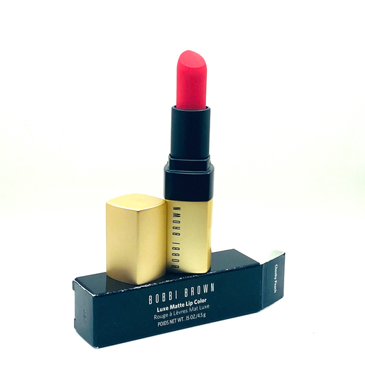 Bobbi Brown Luxe Matte Lip Color #Cheeky Peach~ 0.15fl oz - NIB