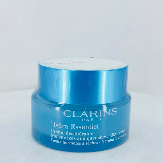 Clarins Hydra Essentiel Moisturizer Silky Cream Normal to Dry Skin -1.7oz BOXLES