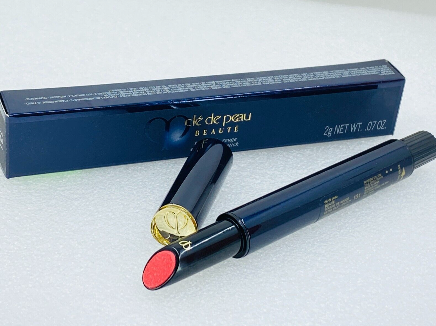 Cle de Peau Beaute Touche de Rouge Extra Silky Lipstick - 0.07oz/2g #131 -NIB