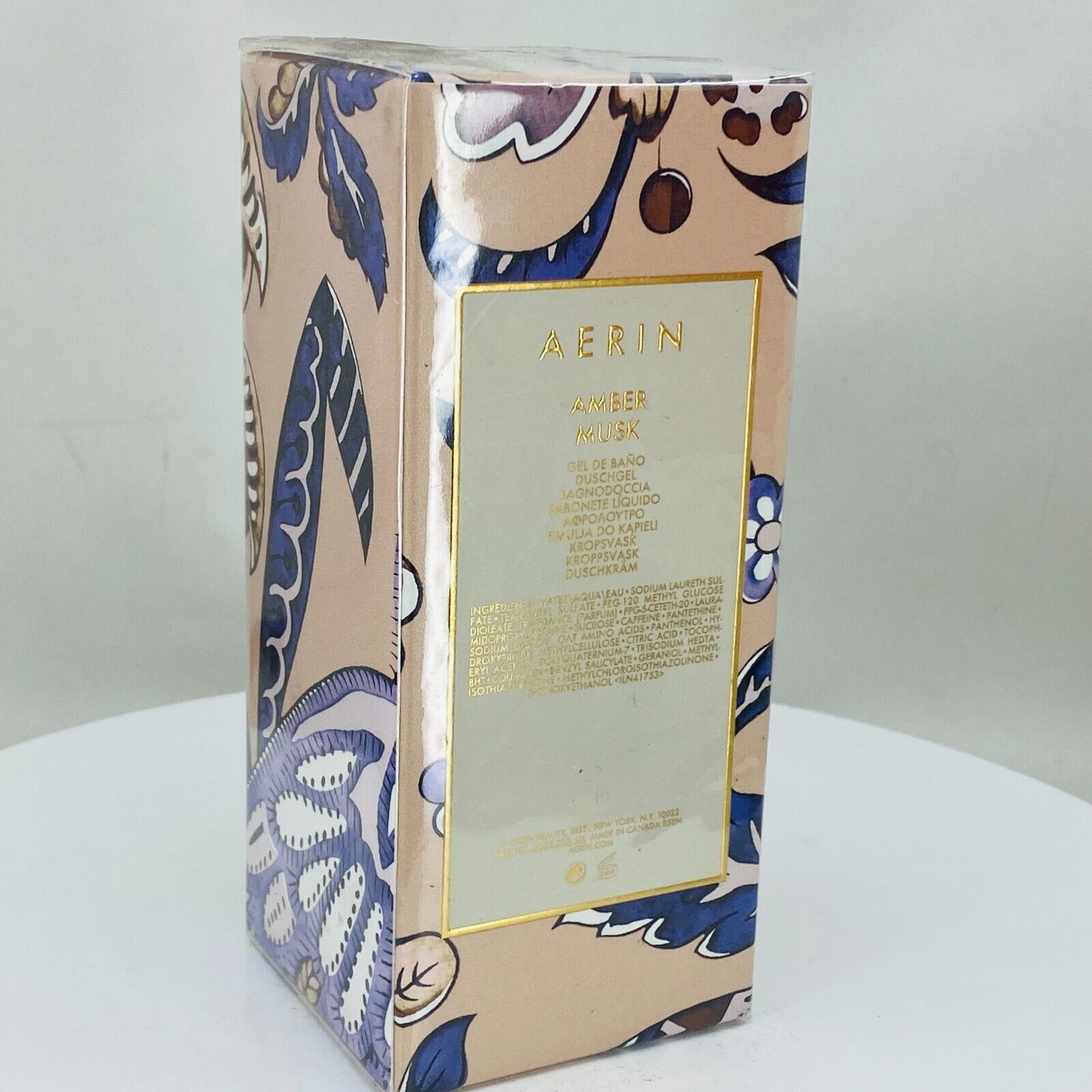 AERIN AMBER MUSK BODY WASH - 7.6oz/225fl oz - NIB