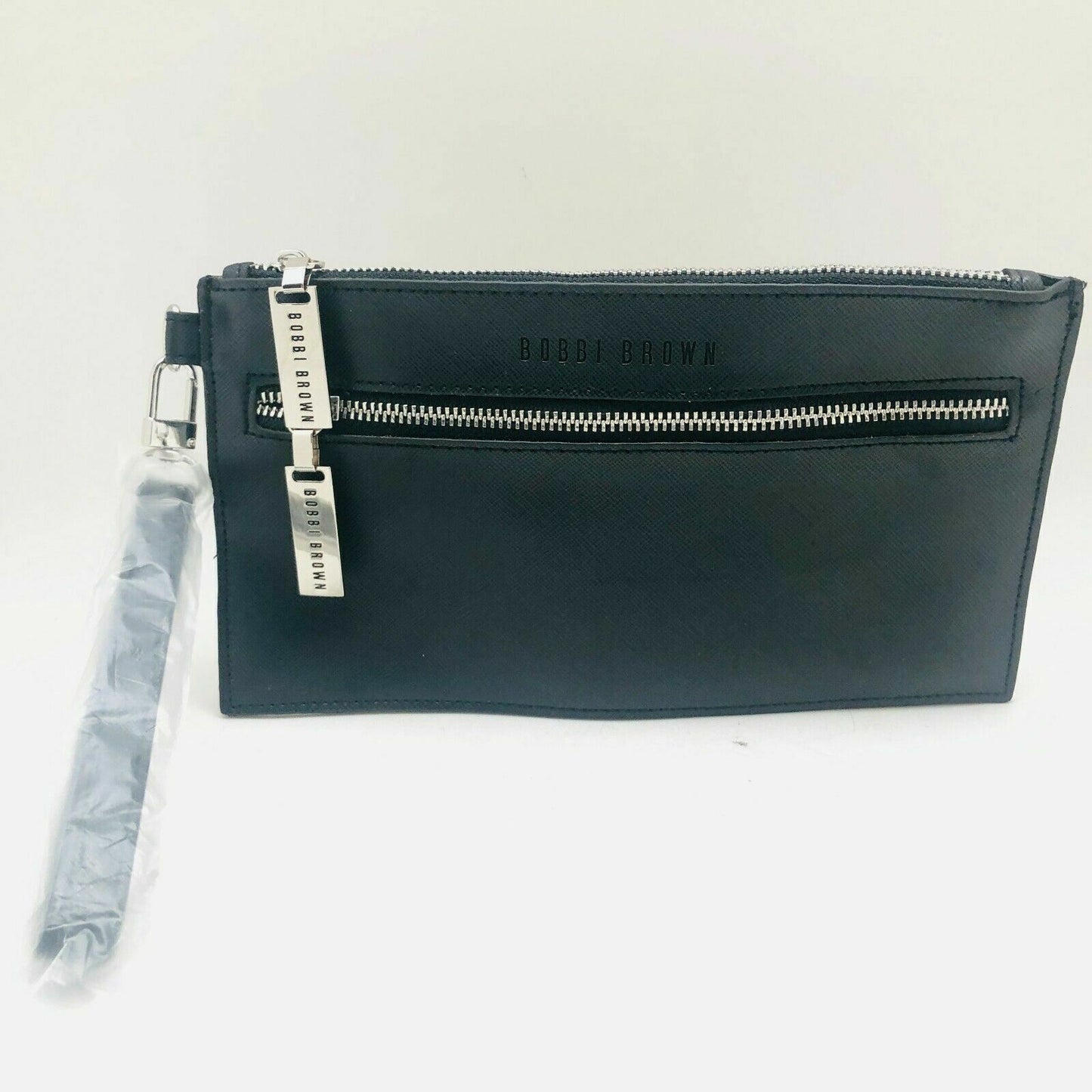 Bobbi Brown Double Zippered Make-up Bag in Black ~ NWOT