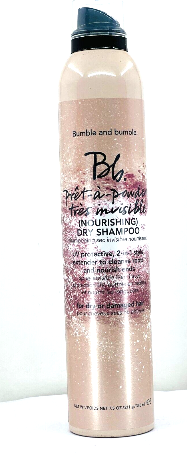 Bumble & Bumble Pret-a-Powder Tres Invisible Nourishing Dry Shampoo - 7.5 oz New