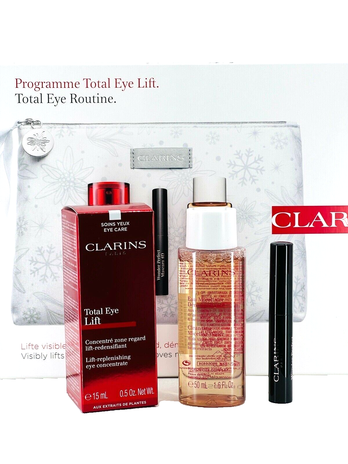 Clarins Total Eye Routine Set 4pcs SET - NIB - SALE