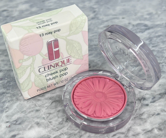 Clinique Cheek Pop #13 rosy pop Blush- 0.12oz (NIB)