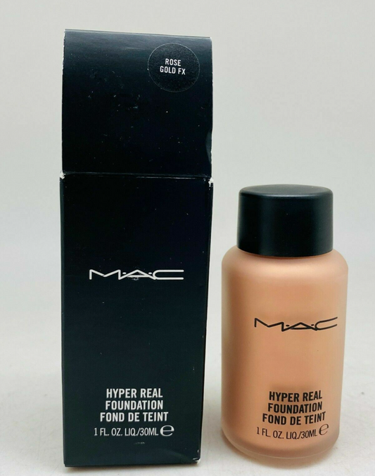 Mac Hyper Real Foundation #ROSE GOLD FX -  30mL/1oz -  NIB