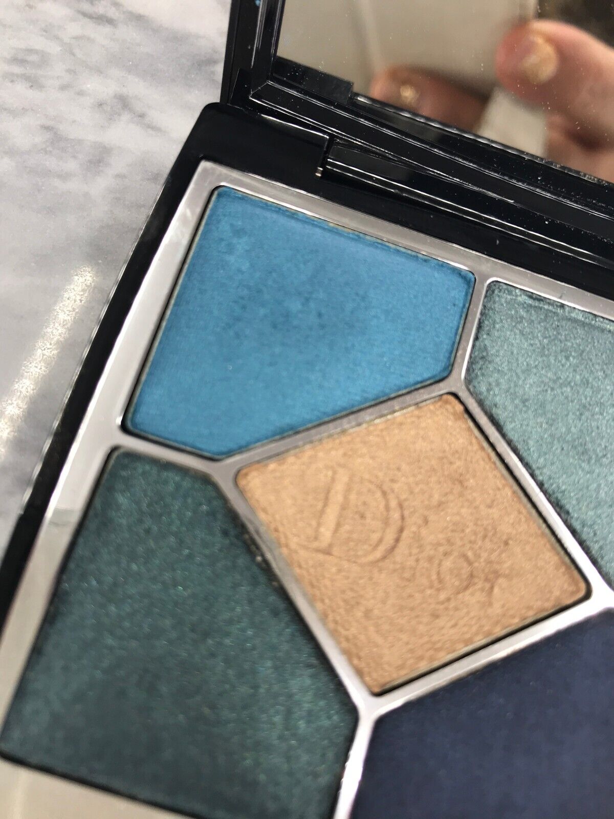 Christian Dior 5 Couleurs Couture Creamy Palette #279 Denim 0.24 oz *Check DESCR