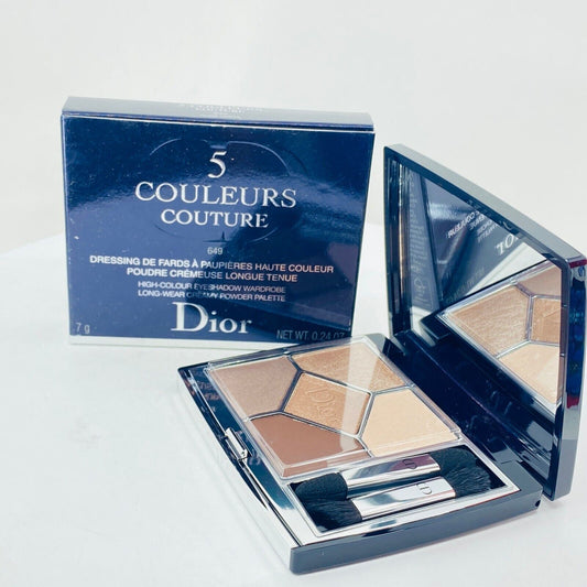 Christian Dior 5 Couleurs Couture Long Wear Creamy Powder Palette #649 ~ NIB