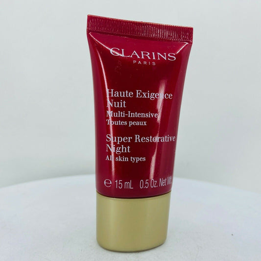 CLARINS Super Restorative Night Cream All skin types - 0.5oz TRAVEL - BOXLESS