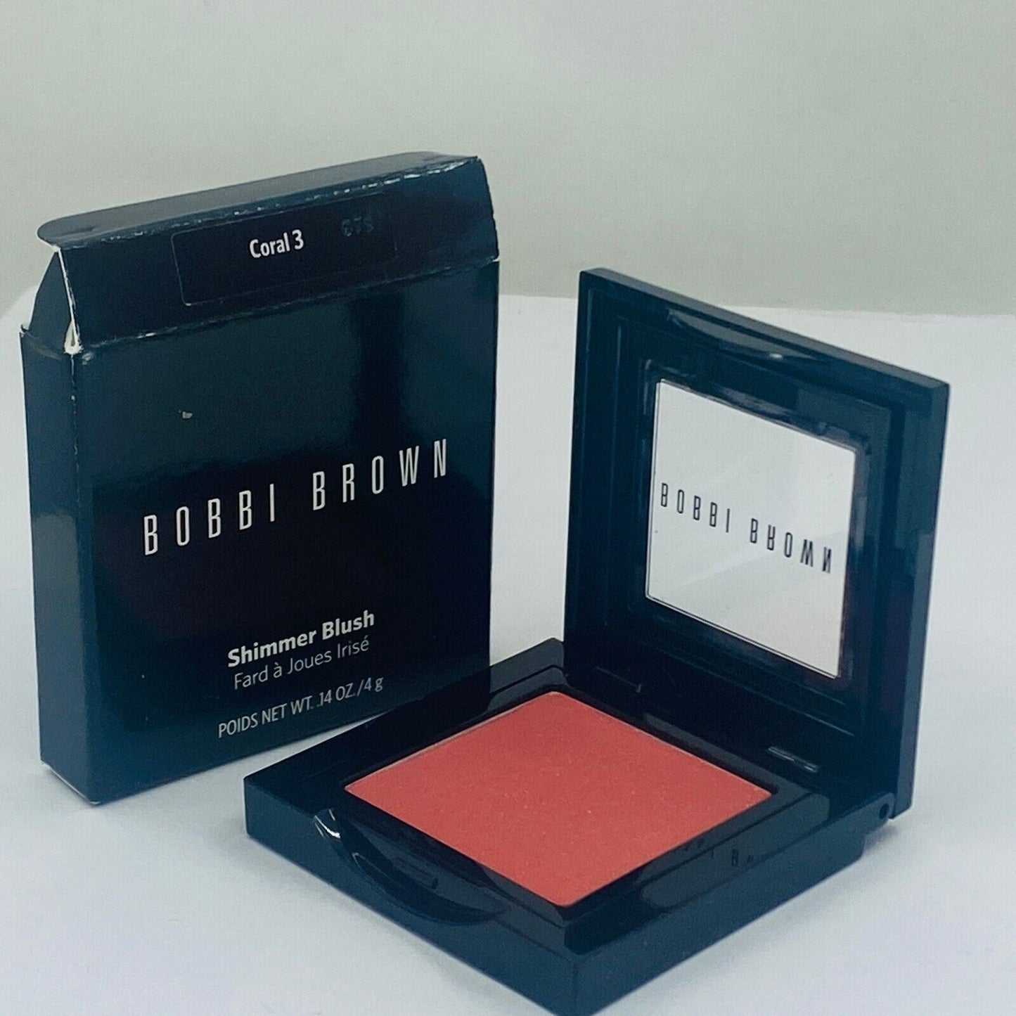 Bobbi Brown Shimmer Blush #CORAL 3 -  0.14oz / 4g - New In Box