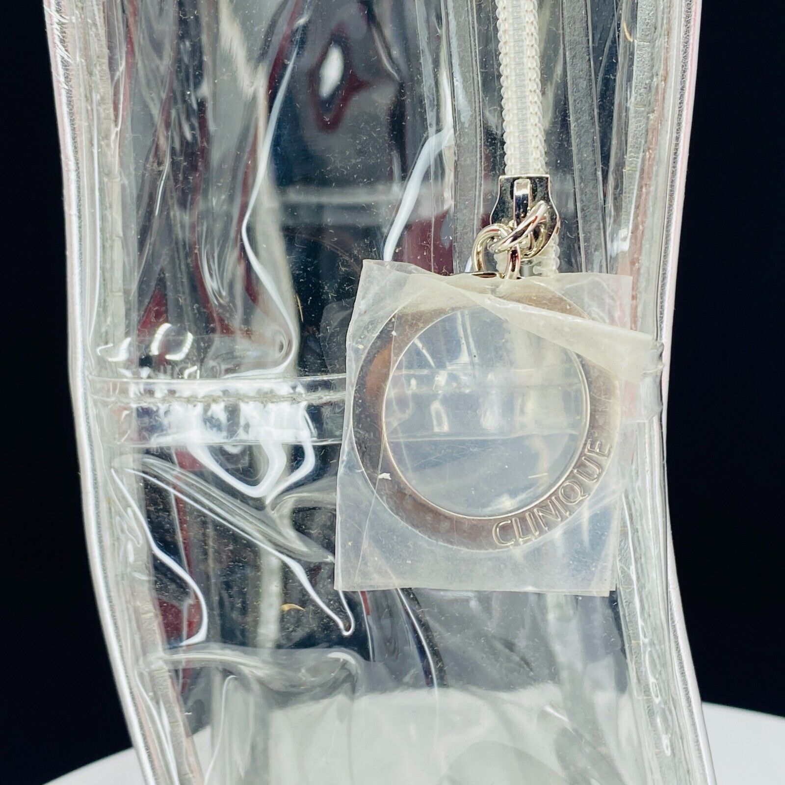 CLINIQUE TRANSPARENT TRAIN CASE/BAG