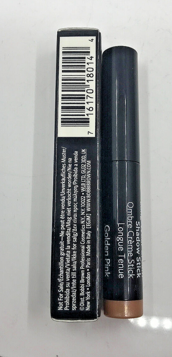 Bobbi Brown Long-Wear Cream Eye Shadow Stick GOLDEN PINK 0.03oz Travel Size