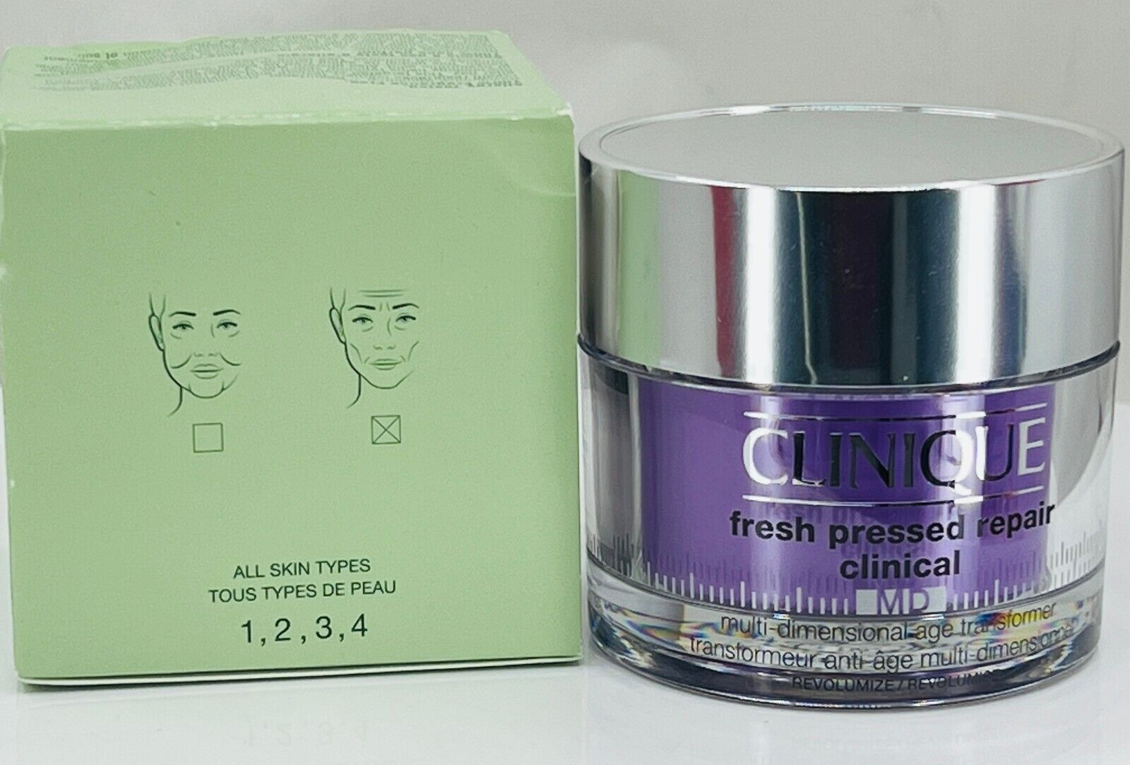 Clinique Fresh Pressed Repair Clinical MD Multi-Dimensional Age -50ml/1.7oz -NIB