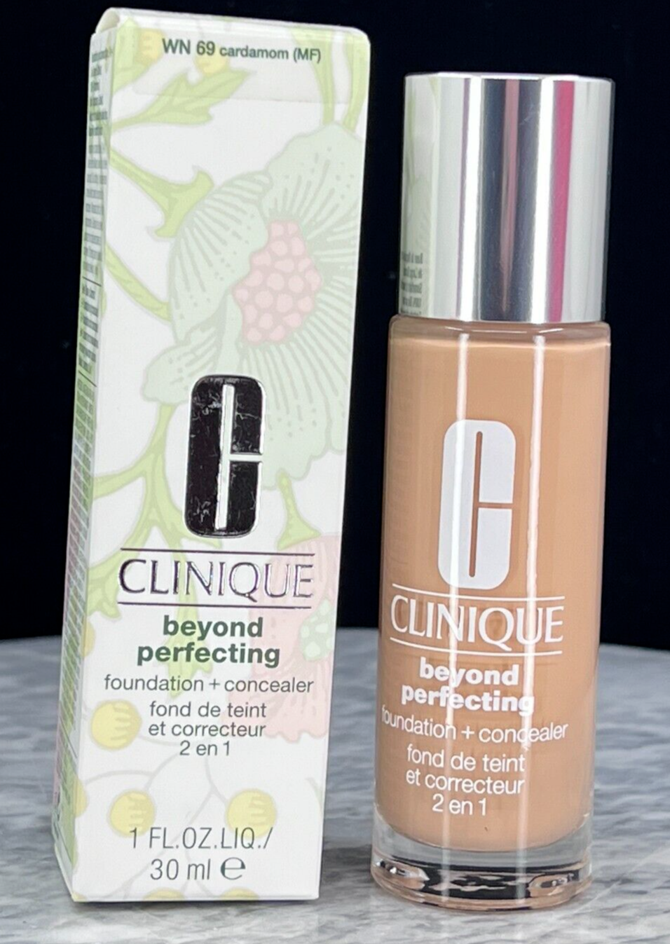 Clinique Beyond Perfecting Foundation+Concealer #WN 69 cardamom(MF)  - 1oz (NIB)