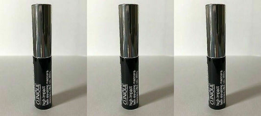 CLINIQUE High Impact Lash Elevating Mascara ~ 01 BLACK ~ 0.13oz/4ml  (LOT OF 3)