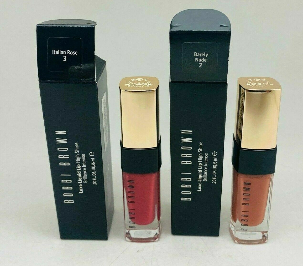 Bobbi Brown Luxe Liquid Lip High Shine Lipgloss - 6mL/.20oz -NIB- (CHOOSE SHADE)