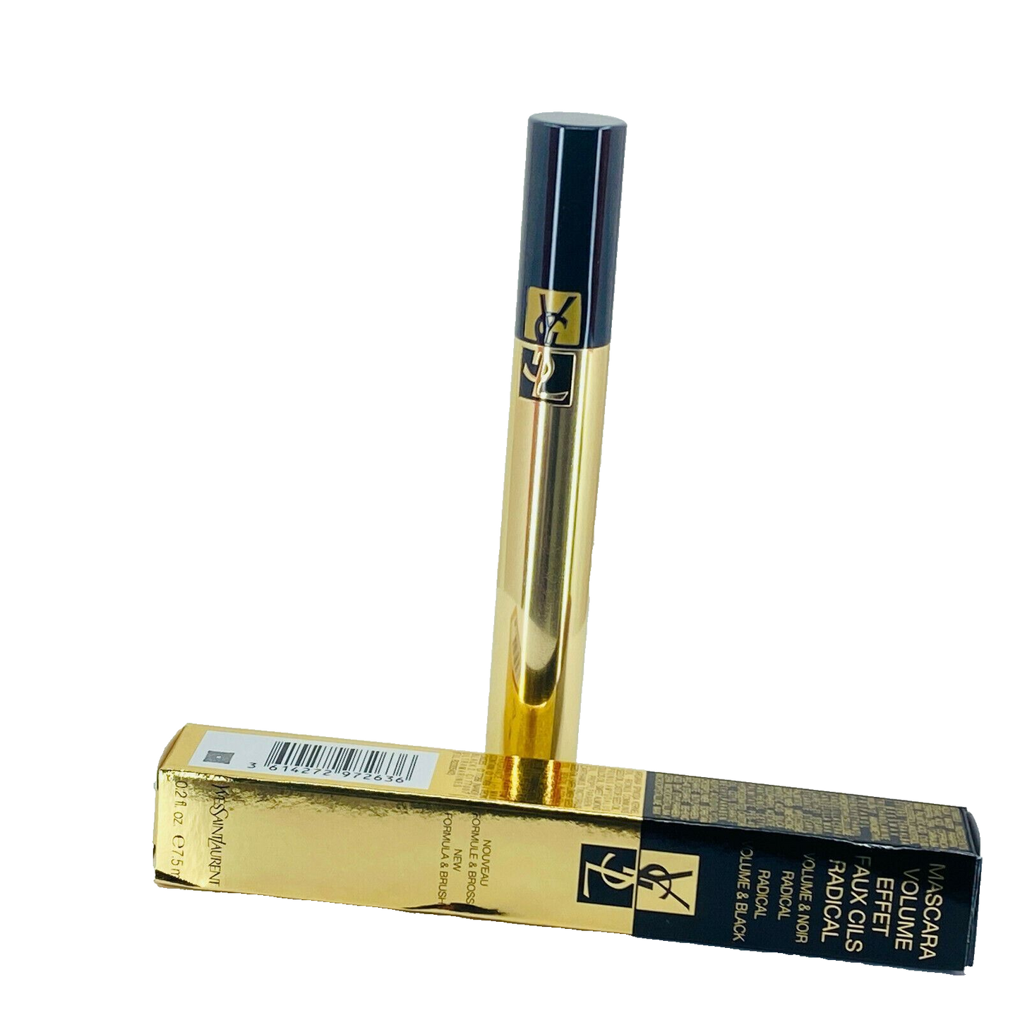 Yves Saint Laurent Radical Volumizing Mascara - 0.2oz #BLACK OVER BLACK - NIB