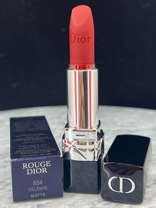 Dior Rouge Couture Colour Lipstick #884 Celebre -0.12oz (NIB)