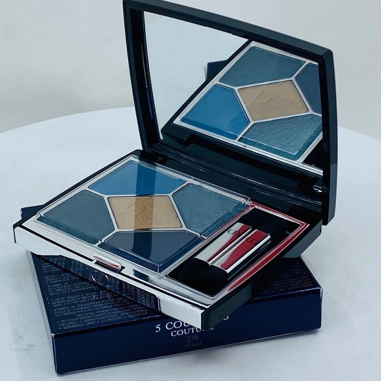 Christian Dior 5 Couleurs Couture Creamy Palette #279 Denim 0.24 oz *Check DESCR