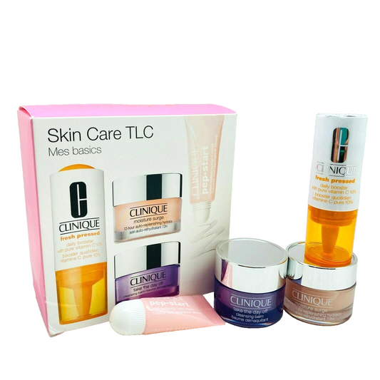 Clinique Skin Care TLC Mes Basic Kit 4 Items Included - NEW ~HOLIDAY SALE~