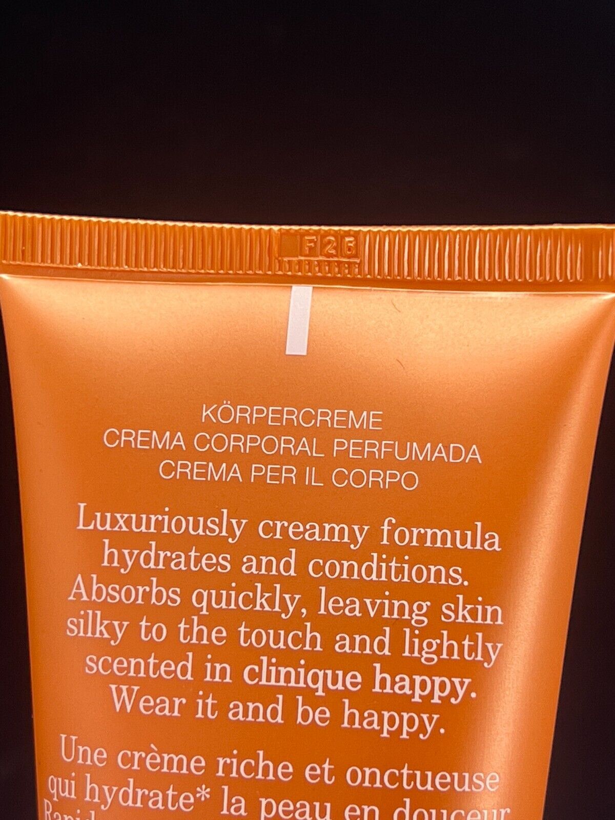 Clinique Happy Body Cream -2.5 oz (Boxless) * Check Description