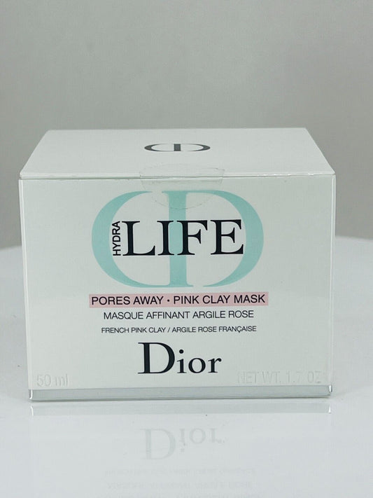 Christian Dior Hydra Life Pores Away Pink Clay Mask 50ml/1.7oz (NIB)