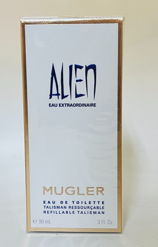 Alien Eau Extraordinaire By Thierry Mugler Eau de Toilette Spray 3 oz-(NIB)