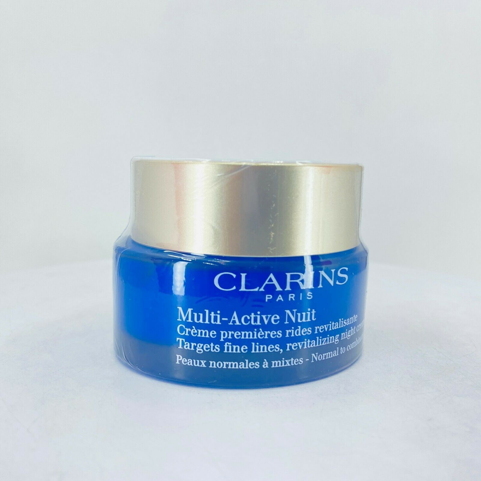 Clarins Multi Active Night Nuit Cream Normal Combination Skin -1.7oz - BOXLESS