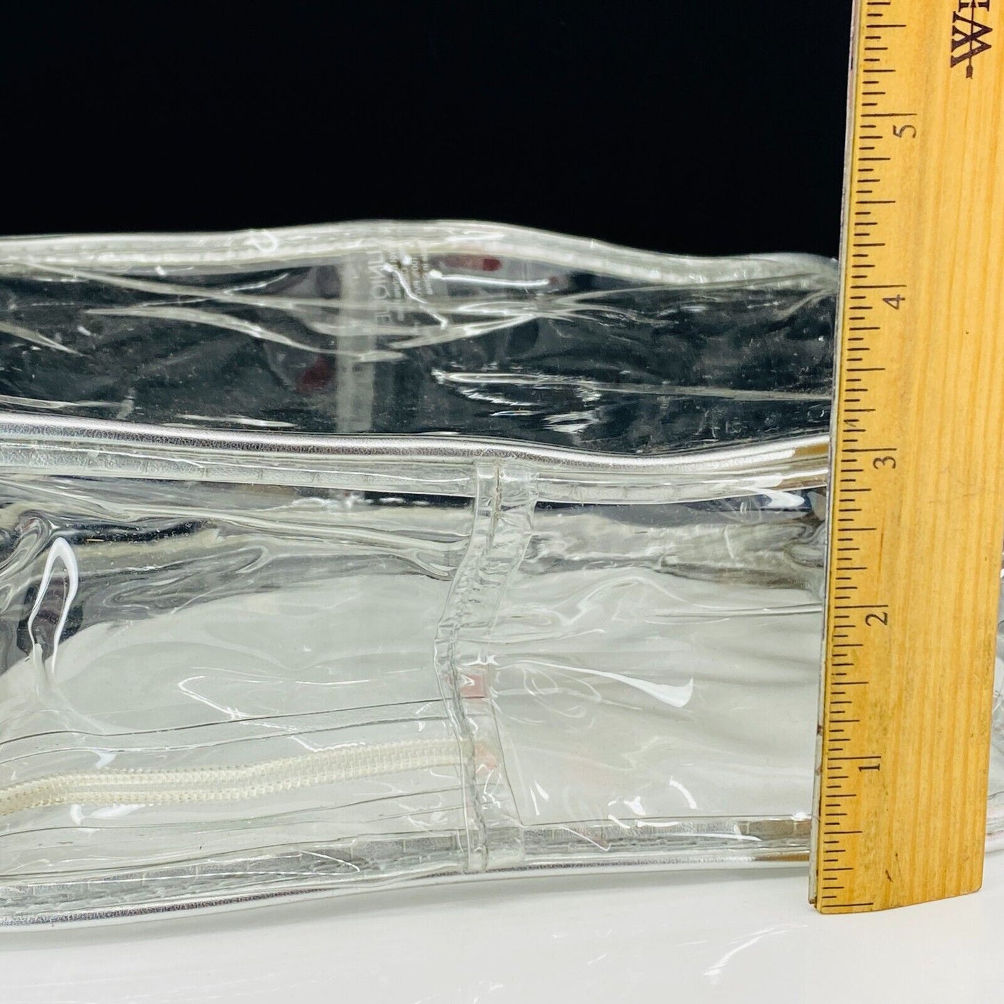 CLINIQUE TRANSPARENT TRAIN CASE/BAG