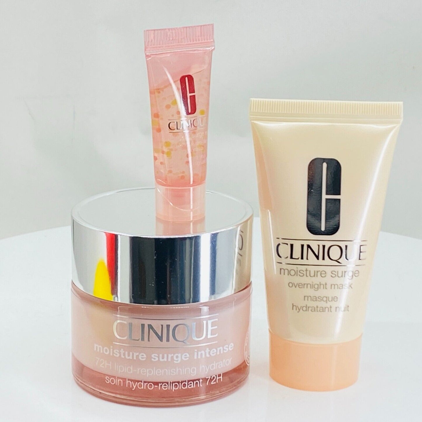 Clinique Hydrate & Glow 3 pcs set hydrator mask eye filler  - NIB