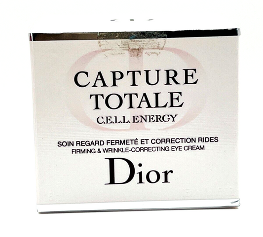 Dior Capture  Cell Energy Firming & Wrinkle-Correcting Eye Cream - 0.5oz - NIB