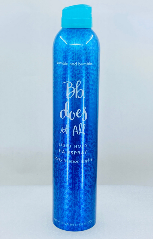 BUMBLE & BUMBLE Bb Does It All Light Hold Hairspray - 10 oz/300mL - NEW