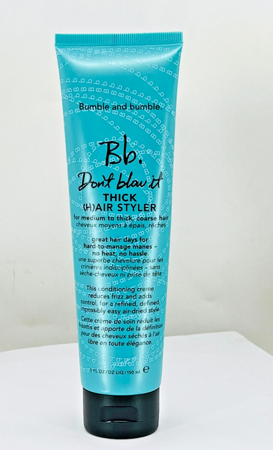 Bumble and Bumble Don't Blow It Thick Hair Styler, 5 Oz / 150 ML (New)