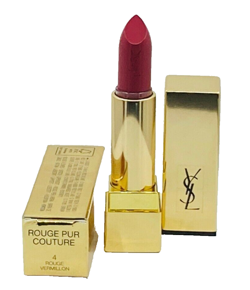 Yves Saint Laurent Rouge Pur Couture Satiny Radiance  #4 - 0.13oz - NIB