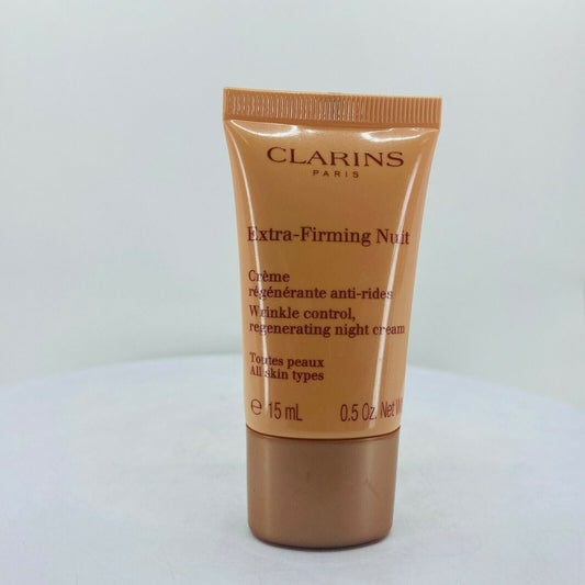 CLARINS Extra-Firming Nuit, Wrinkle Control~15 ml/ 0.5 oz~ BOXLESS