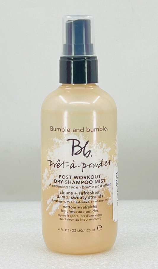 Bumble & Bumber BB Pret-a-powder Post Workout Dry Shampoo Mist-4oz(New)