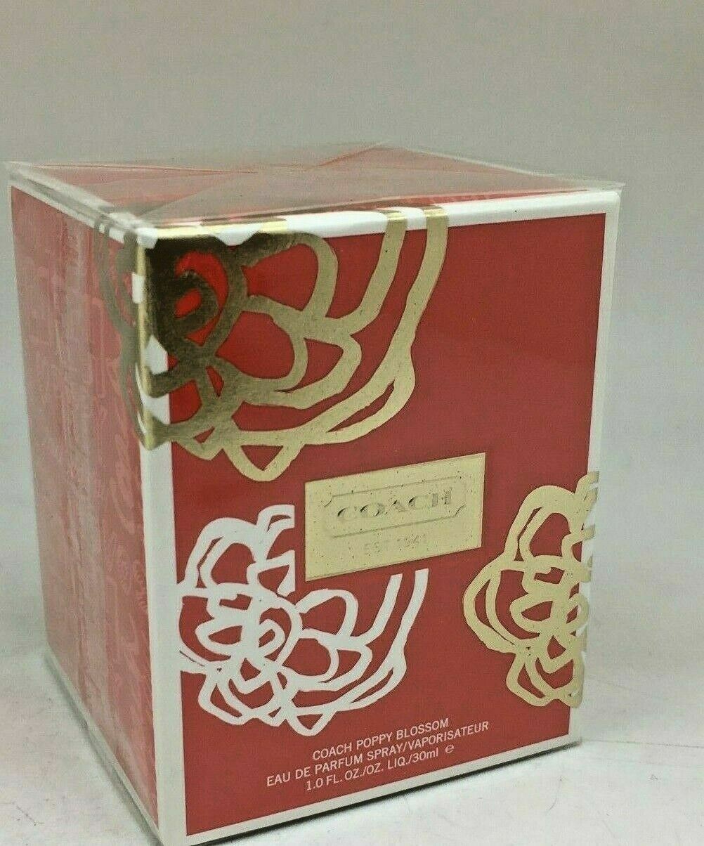 Coach Poppy Blossom Eau De Parfum Spray - 1oz/30ml --- ORIGINAL PACKAGING