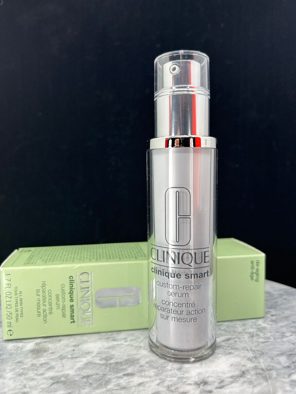 CLINIQUE SMART CUSTOM  REPAIR SERUM - 50mL/1.7oz - NIB